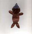 teddy bear with sparkle hat